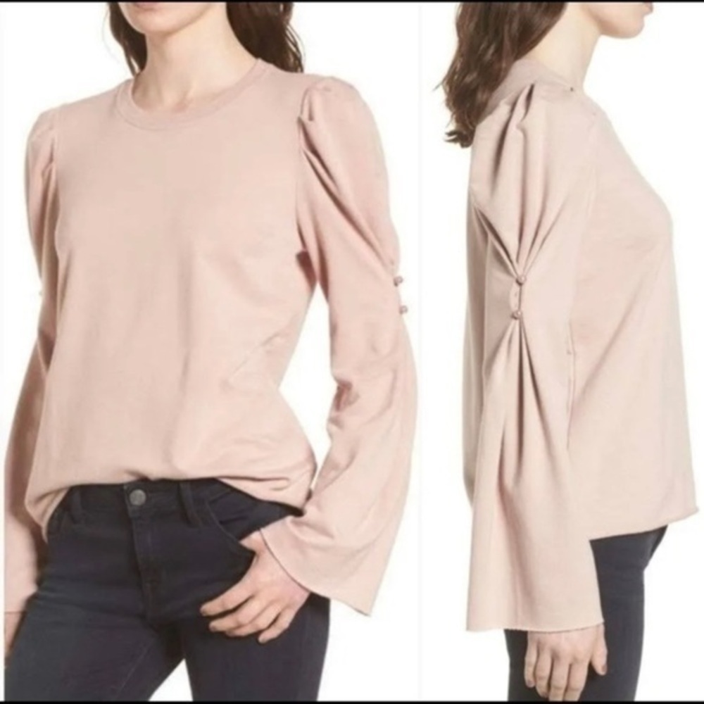 Hinge dusty pink‎ top
